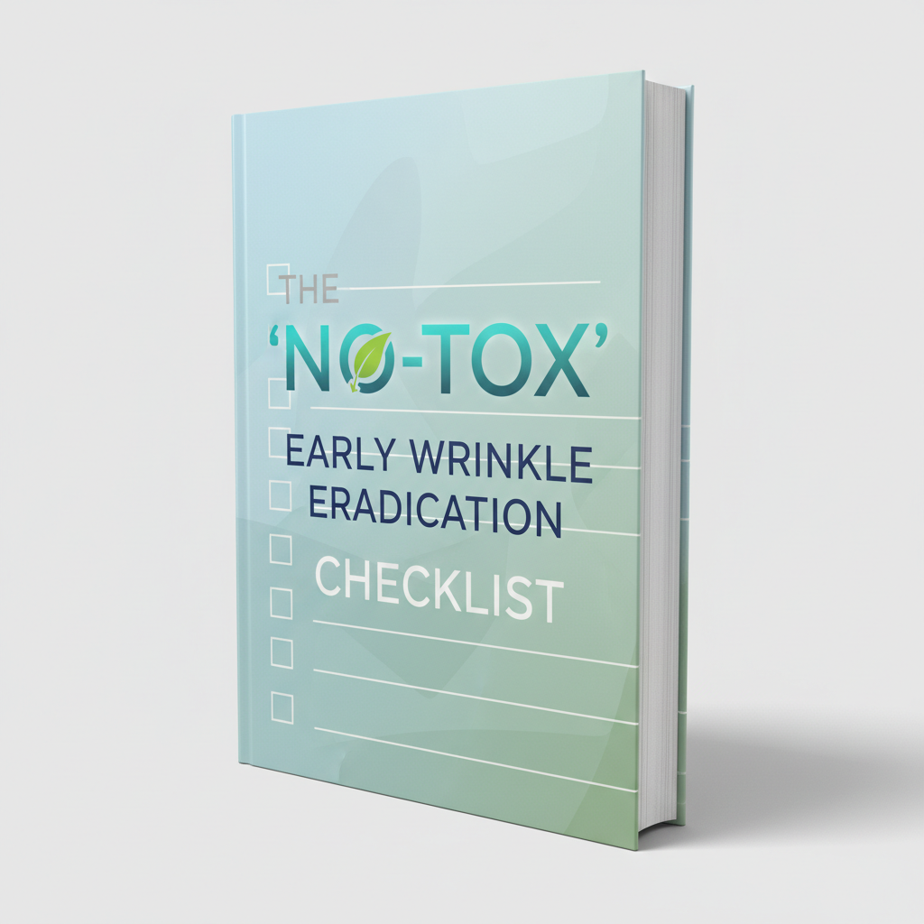 The 'No-Tox' Early Wrinkle Eradication Checklist