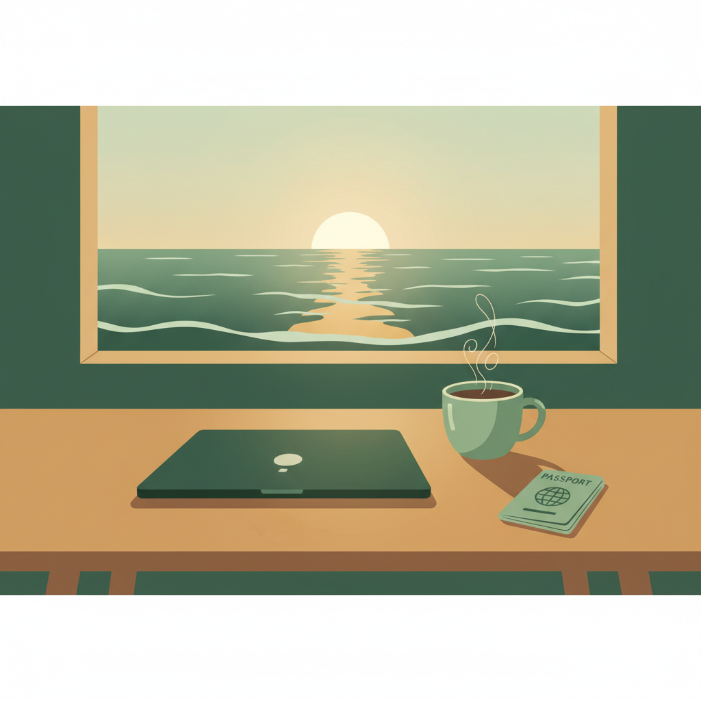 The Online Income Blueprint — visual