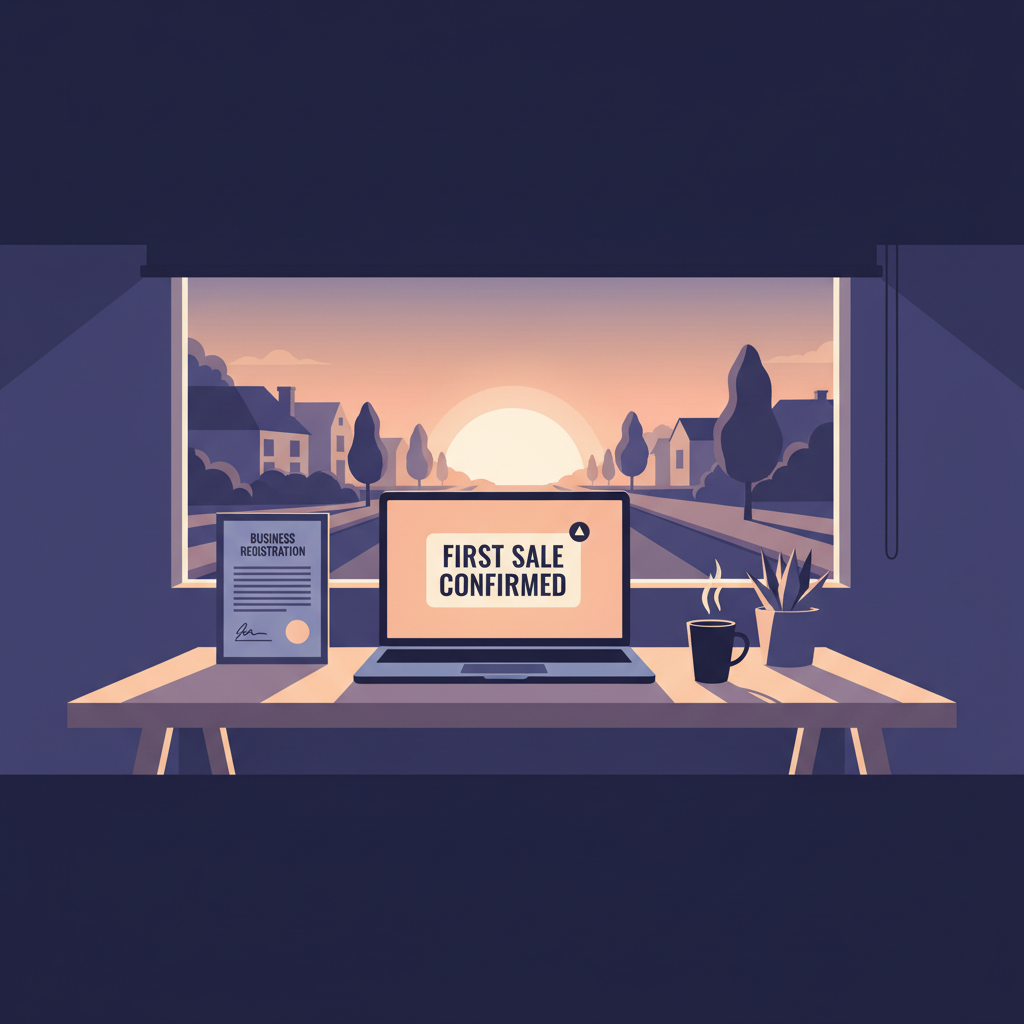 The Small Business Startup Blueprint — visual
