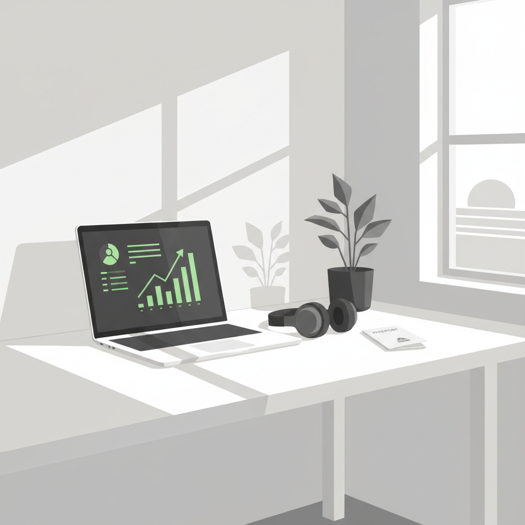 How I Built a Passive Income Business with AI — visual