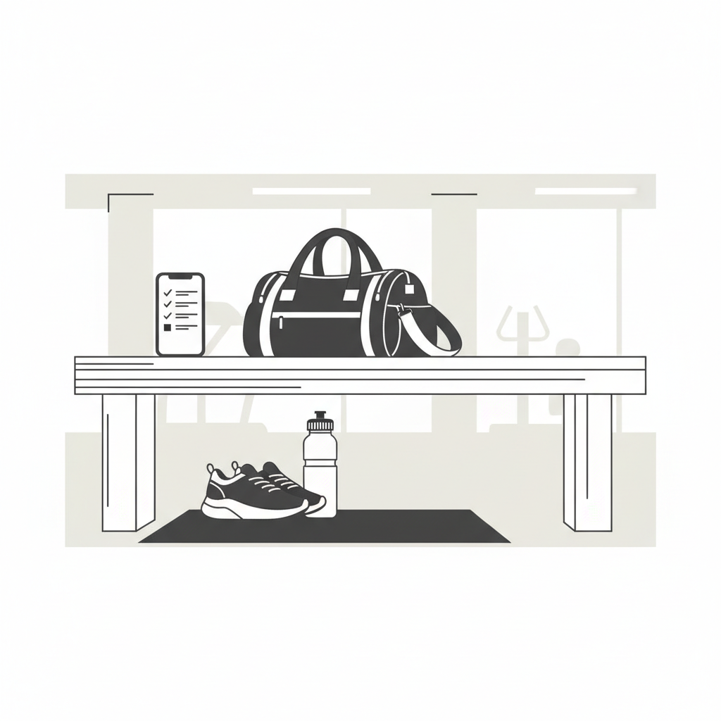 The Gym Equipment Weight Loss Progress Journal — visual