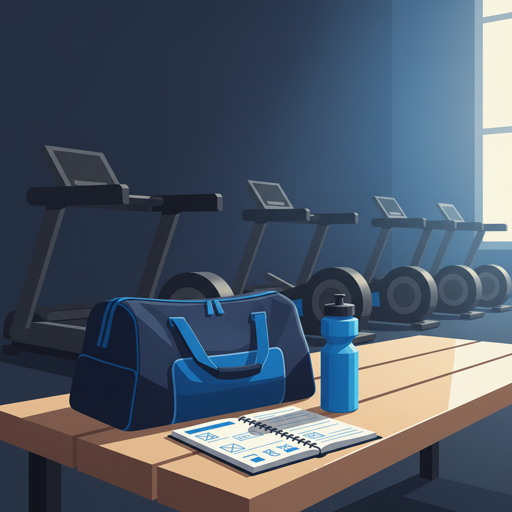 The First-Year Gym Equipment Weight Loss Logbook — visual
